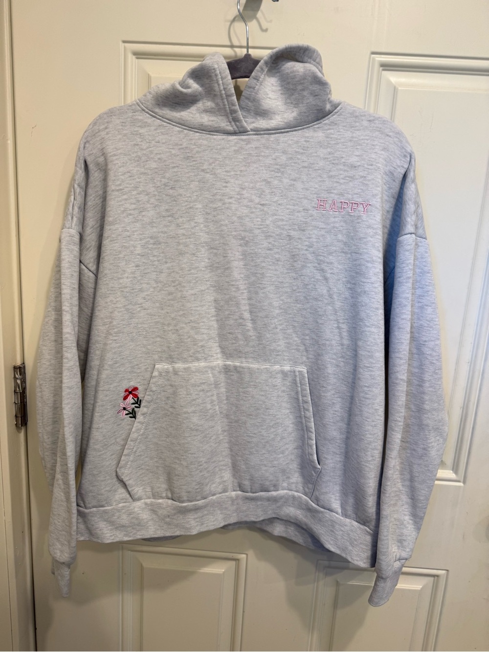 Seventh & Sunset Floral Embroidered Hoodie